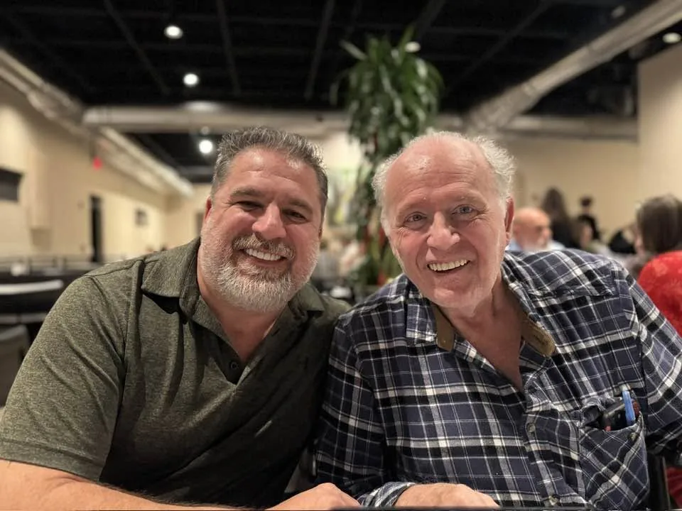 The owner of The Vault & Co. with his father, the Coin Guy